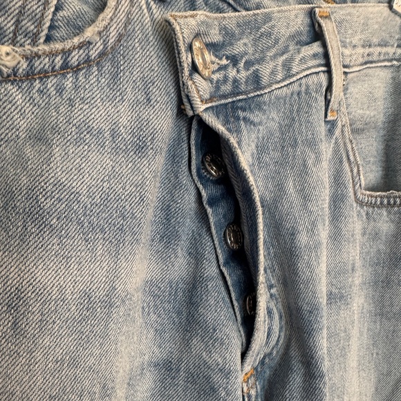 AGOLDE Criss Cross Upsized Jean in Suburbia - Picture 8 of 9